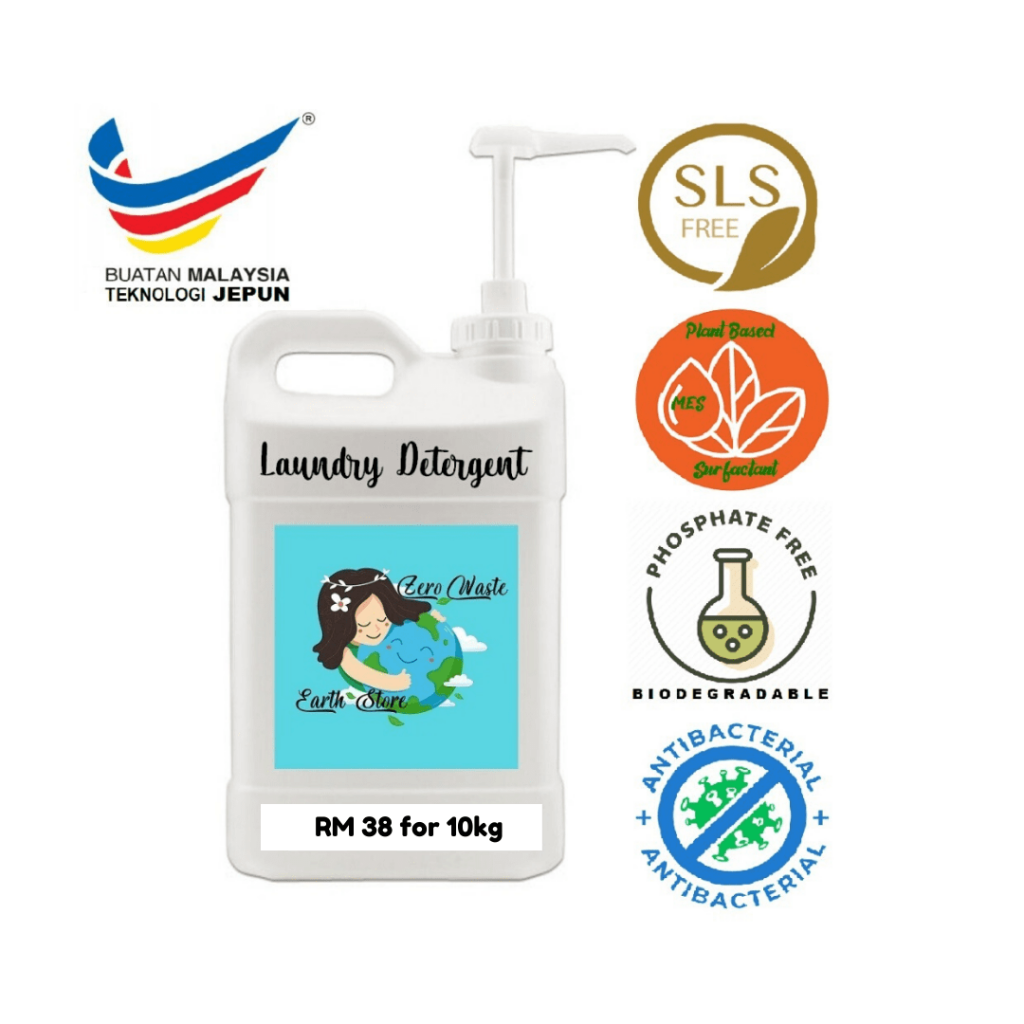 Purple Lavender Laundry Detergent 10kg Zero Waste Earth Store