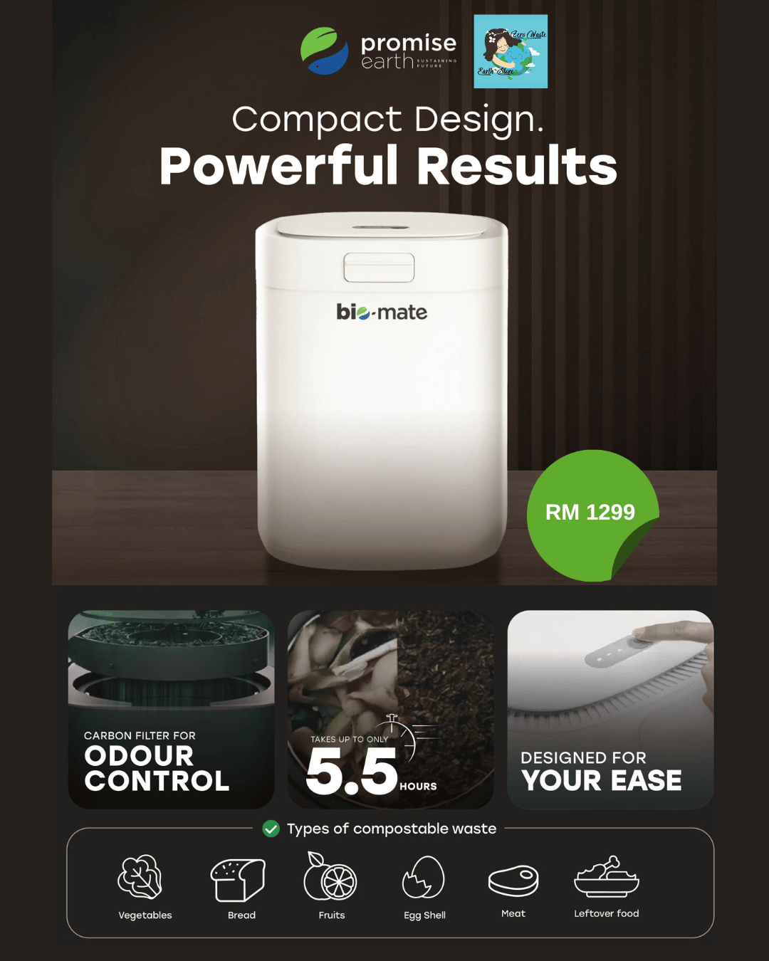 Bio-Mate Food Waste Composter